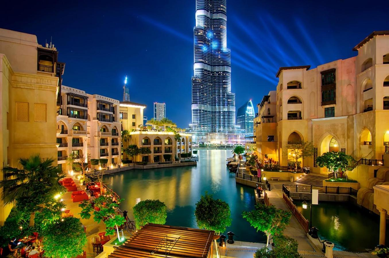 Apartament Trophy 2Br Aladdin Estate W Burj Khalifa View Dubaj Zewnętrze zdjęcie